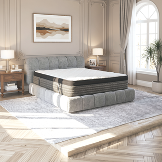Sunvega 16 in. Hybrid Pocket Coil and Gel Memory Foam Mattress for Enhanced Support