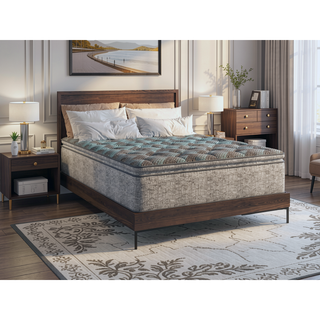 Sunvega 13" Plush Mattress with Cooling Technology and Individually Wrapped Coils