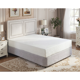 Sunvega 10 Inch Twin Medium Gel Memory Foam Mattress with Aloe Vera Cover