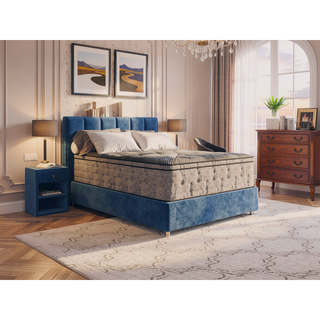 Sunvega 15" Pure Ice Eurotop Ultra Plush Queen Mattress for Cooler Sleeping