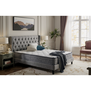 Sunvega Cal King 10" Gel Memory Foam Mattress with 884 Pocketed Coils