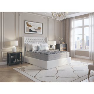 Sunvega Lux Firm Twin Mattress with Ice Cover and Elate Visco Foam for Cooler Sleep