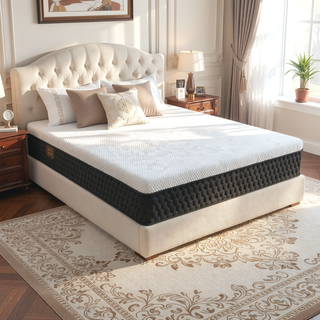 Sunvega Copper Cooling Firm Feel 12" Hybrid Waterfall Top Mattress Twin XL
