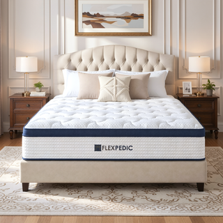 Sunvega King Mattress with Space Cotton for Tight Sleep and Medium-Firm Cooling Support