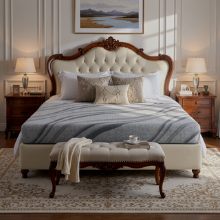 Sunvega Gel Memory Foam Mattress with Cooling Fabric and Firm Orthopedic Support
