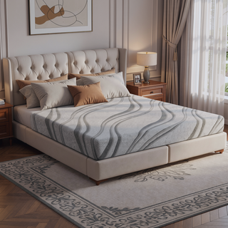 Sunvega 8" Firm Feel Gel Memory Foam Ultra Cooling Responsive Mattress with CertiPUR-US Certified Support Core
