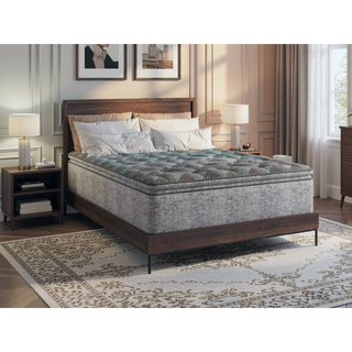 Sunvega 10 Inch Euro Top Plush Mattress with Cooling Foam and Reinforced Support