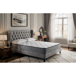 Sunvega Twin XL 10" Gel Memory Foam Mattress with 884 Pocketed Coils
