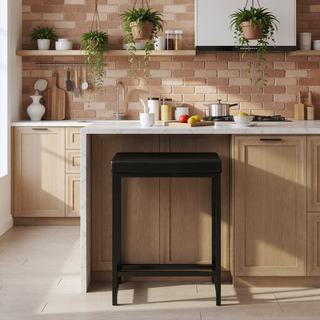 Sunvega Modern Black Four-Piece Counter Height Set with Two Tables and Two Stools