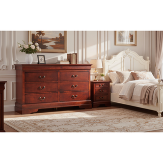 Sunvega Dark Brown Tufted Polyurethane Upholstered King Size Bed Frame
