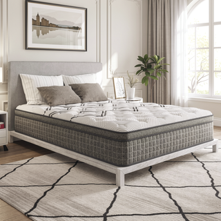 Sunvega Diamond Soto Cooling Copper Conforming Hybrid Luxurious Euro-Top Mattress