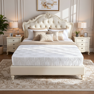 Sunvega Gel Infused Memory Foam Mattress for Cool Sleep with High-Density Extra Firm Support
