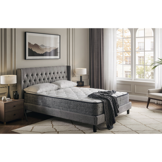 Sunvega Twin XL 10" Gel Memory Foam Mattress with 884 Pocketed Coils
