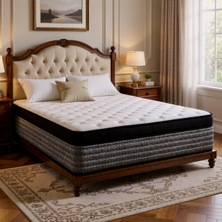 Sunvega 16 in. Hybrid Pocket Coil and Gel Memory Foam Mattress for Enhanced Support