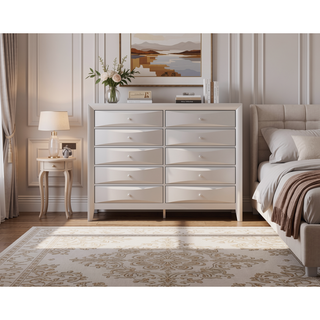 Sunvega Dark Brown Tufted Polyurethane Upholstered King Size Bed Frame