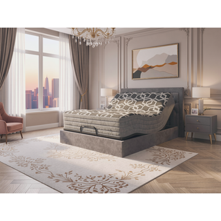 Sunvega 12 Inch Medium Plush King Mattress with Ice Cover and Copper Gel Infusion