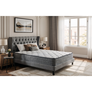 Sunvega Twin XL 10" Gel Memory Foam Mattress with 884 Pocketed Coils