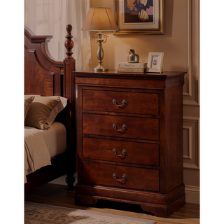 Sunvega Dark Brown Tufted Polyurethane Upholstered King Size Bed Frame