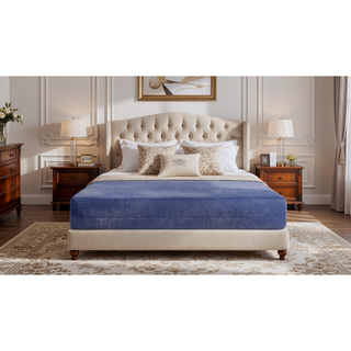 Sunvega 12" Foam Core Mattress with Memory Foam and Super Soft Fabric Cover
