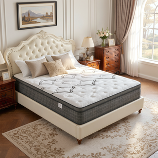 Sunvega Diamond Soto Cooling Copper Conforming Hybrid Luxurious Euro-Top Mattress