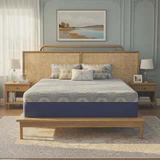 Sunvega Isotonic Memory Foam Hybrid Mattress with 5 Zone Support for Pressure Relief
