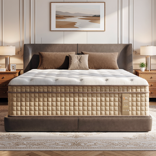 Sunvega 12 Inch Queen Hybrid Mattress with Gel Memory Foam and Pocket Springs