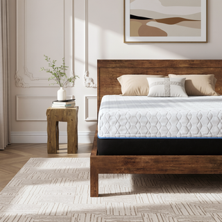 Sunvega 14 Inch Copper Infused Plush King Memory Foam Cooling Mattress