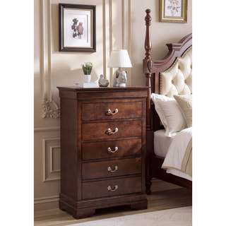 Sunvega Dark Brown Tufted Polyurethane Upholstered King Size Bed Frame