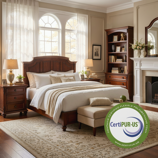 Sunvega Diamond Matrix Copper Cooling Hybrid Waterfall Top Mattress with Medium Feel