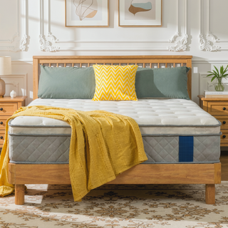 Sunvega 12 Inch Cooling Gel Memory Foam Hybrid Mattress with Pocket Springs for Medium Firmness