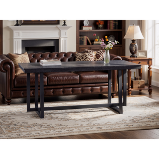 Sunvega Classic Rectangular Dining Table with Durable Wooden Base and Sleek Finish