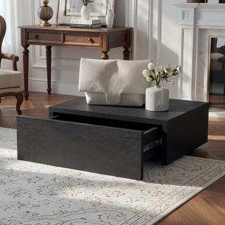 Sunvega Floating Nightstand with Spacious Drawer and Sleek Wall-Mounted Design