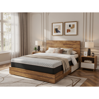 Sunvega Copper Infused Hybrid Queen Mattress with Soft Memory Foam and Pocketed Coils