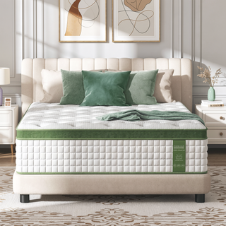 Sunvega 12 Inch Full Size Hybrid Mattress with Gel Memory Foam and Pocket Springs