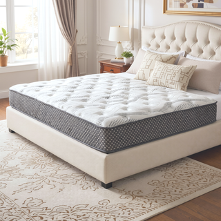 Sunvega Medium Firm 10" Quilted Hybrid Twin XL Mattress with HD Gel Memory Foam