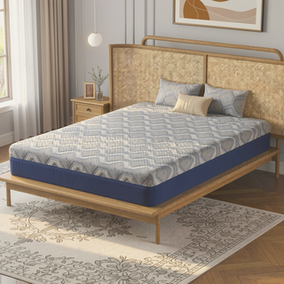 Sunvega Isotonic Memory Foam Hybrid Mattress with 5 Zone Support for Pressure Relief
