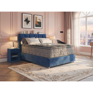 Sunvega 15" Pure Ice Eurotop Ultra Plush Full Mattress for Cooler Sleep