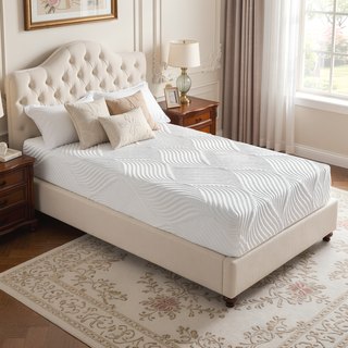 Sunvega 8-inch Full Size Firm Gel Memory Foam Mattress with Tencel Cover