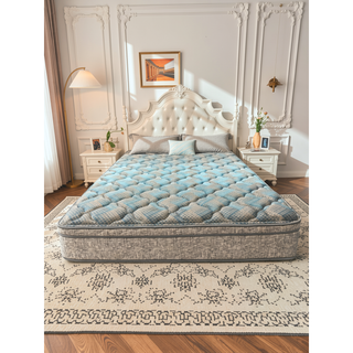 Sunvega 10 Inch Euro Top Plush Mattress with Cooling Foam and Reinforced Support