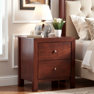 Sunvega Dark Brown Tufted Polyurethane Upholstered King Size Bed Frame