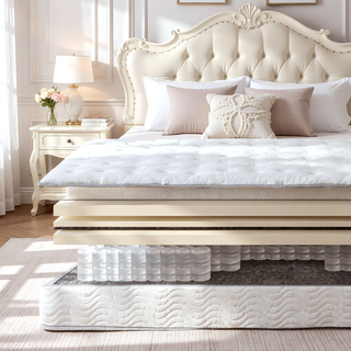 Sunvega 9 in. Full Size Pocket Coil Spring Mattress with Pressure Relief and Low Motion Transfer