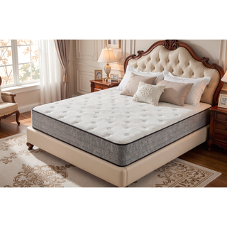 Sunvega 10" Full Gel Memory Foam Mattress with 884 Pocketed Coils