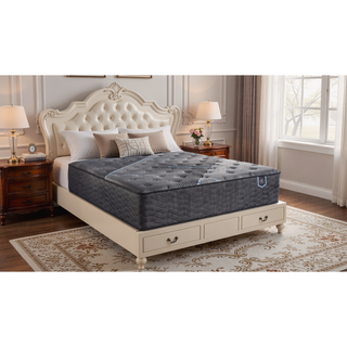 Sunvega 13 Inch Plush Mattress with Cooling Technology and Enhanced Support for Restful Sleep