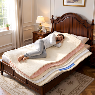 Sunvega 10 Inch Queen Size Breathable Cooling Gel Memory Foam Hybrid Mattress