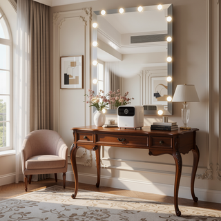 Sunvega Hollywood Full Length Floor Mirror with 3 Color Modes for Dressing Room