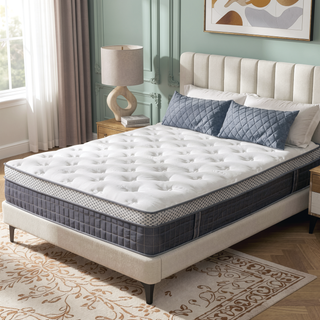 Sunvega 10 Inch Full Size Breathable Cooling Gel Memory Foam Hybrid Mattress