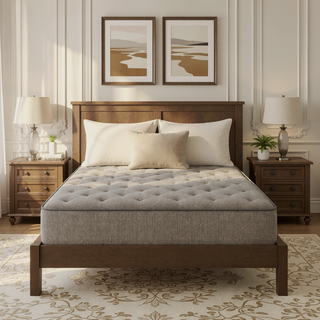 Sunvega 9 Inch Two Sided Flippable Foam Core Mattress with Medium Comfort