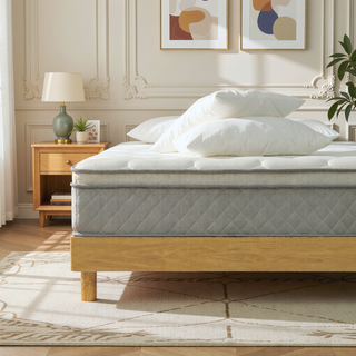 Sunvega Cooling Gel Memory Foam Hybrid Mattress with Medium Firmness for Individual Pocket Spring