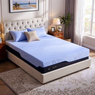 Sunvega 12 Inch Hybrid Cooling Latex Foam and Coil Queen Size Mattress