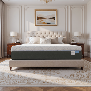 Sunvega Gel Infused Memory Foam Mattress with Edge Support and Air Grid Queen